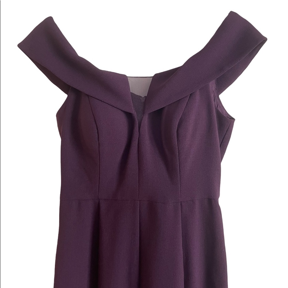 Vince Camuto Purple Midi Dress